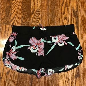 Vans flower printed shorts